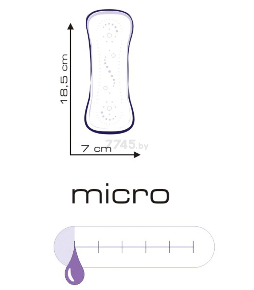 Прокладки урологические SENI Lady Micro 20 штук (5900516692377) - Фото 3